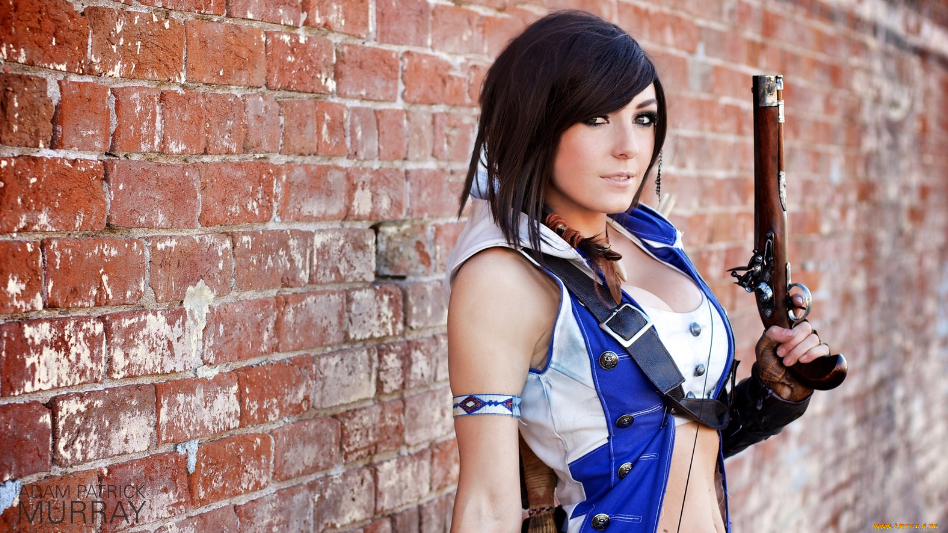 , -unsort , , cosplay, jessica, nigri, sexy, connor, , assassin's, creed, 3